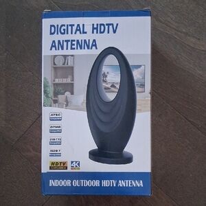 Digital HDTV Antenna - Black